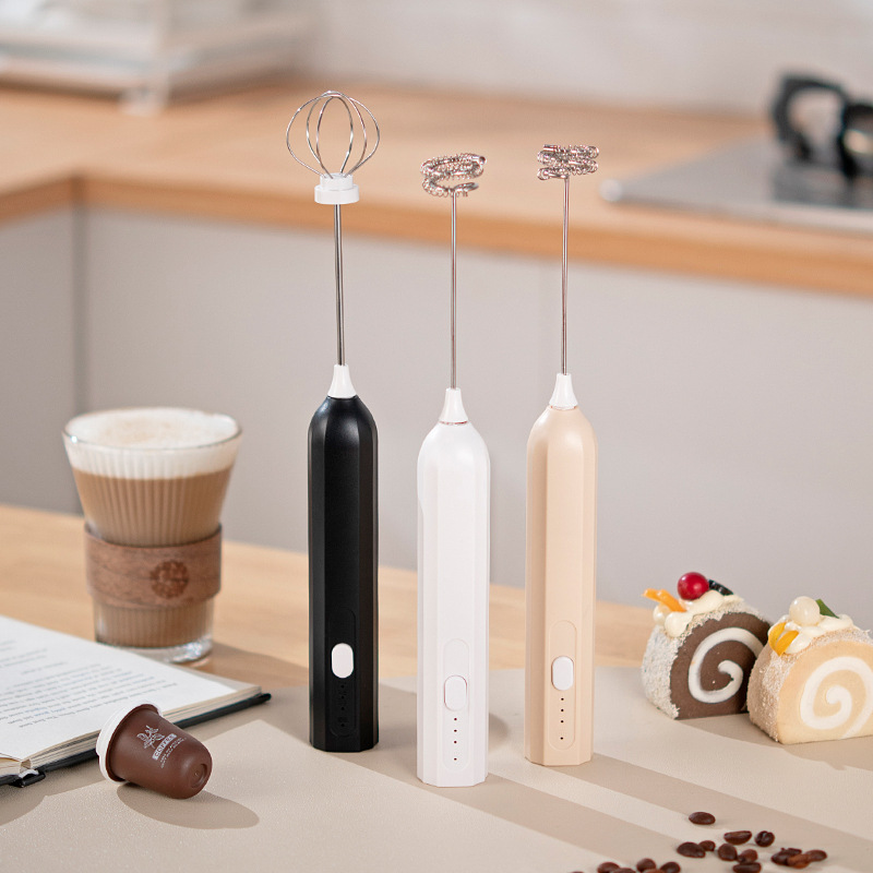 Donut Maker Mini - Elektrikli Köpük Yapıcı Kablosuz 3 Hızlı