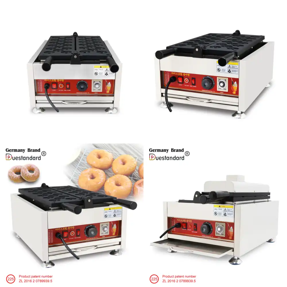 Donut Maker Mini - Ticari Waffle Makinesi Mini Donut Makinesi