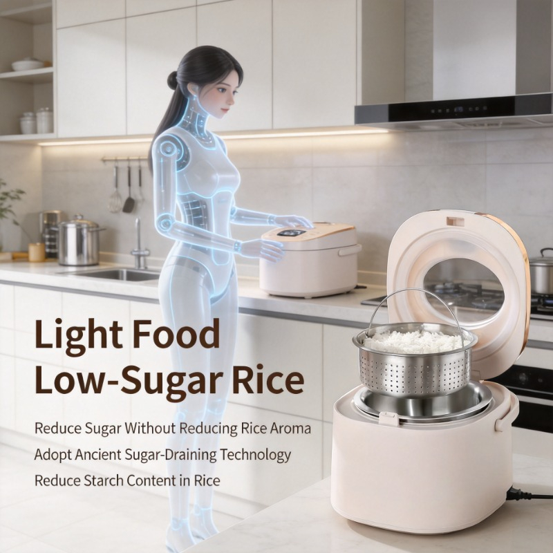 Kitchen Appliances Lowes - Akıllı Düşük Şekerli Elektrikli Pirinç Pişirici