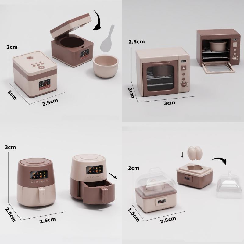 Kitchen Appliances Toys - Yeni 【1 Adet Gerçekçi Mikrodalga Fırın