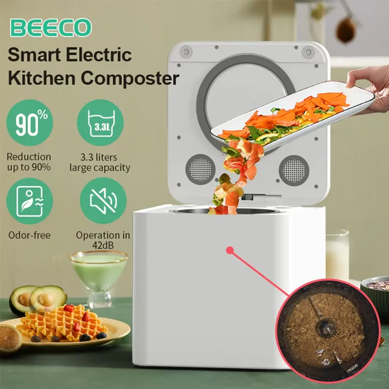 Kitchen Appliances Lowes - Elektrikli Gıda Atık Öğütücü 3.3L Paslanmaz