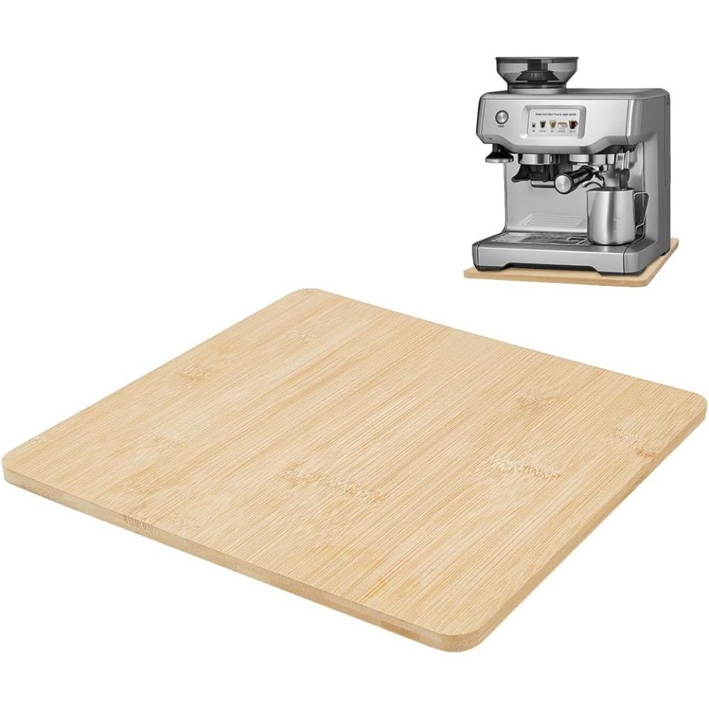 Kitchen Appliances Countertop - Kahve Makinesi için Bambu Kayar Tepsi,