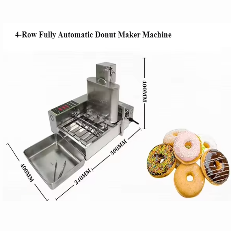 Ticari Tam Otomatik 4 Sıralı M - Donut Maker Mini incelemesi ve fiyatı