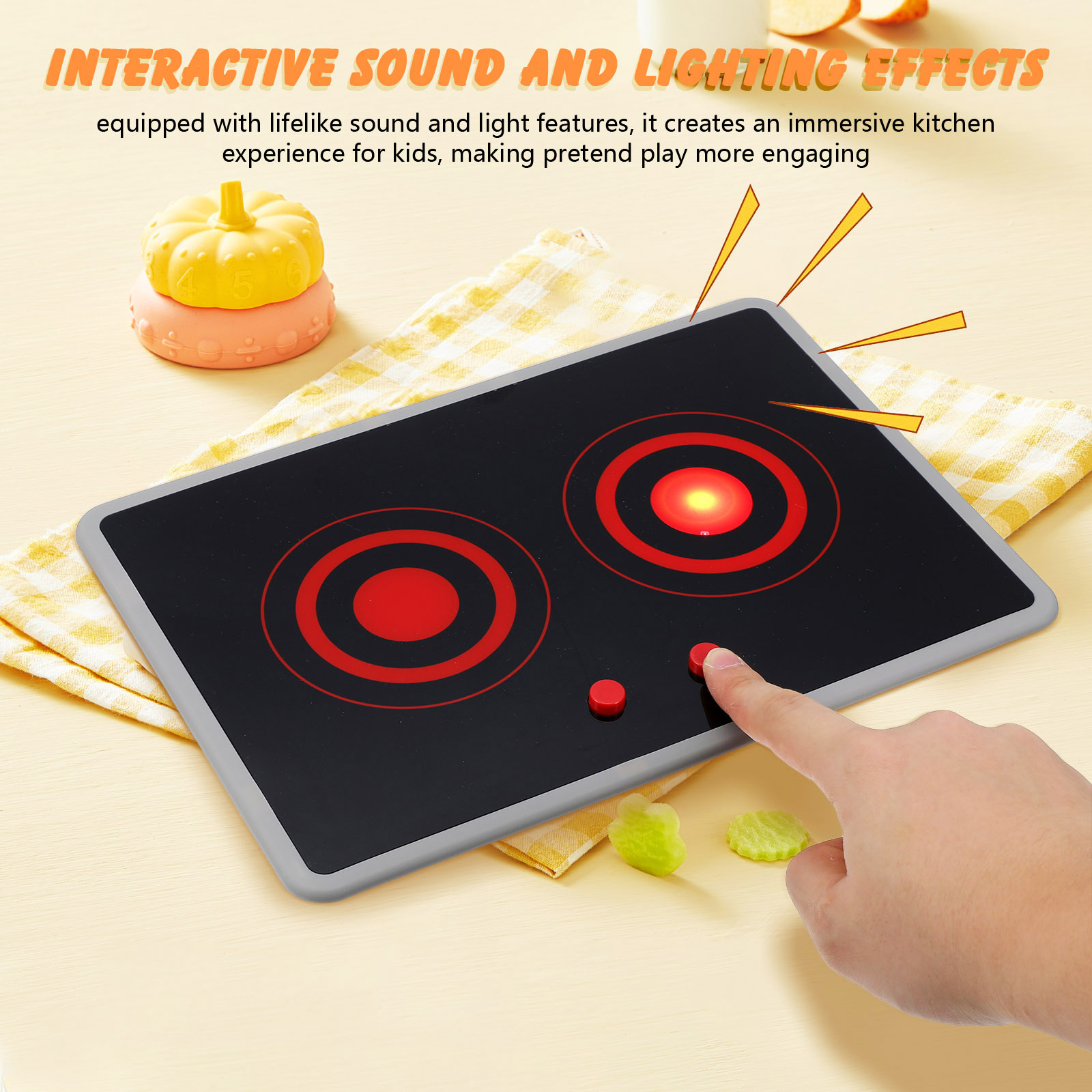 Çocuklar İçin Gerçekçi İndüksi - Kitchen Appliances Toys incelemesi ve fiyatı